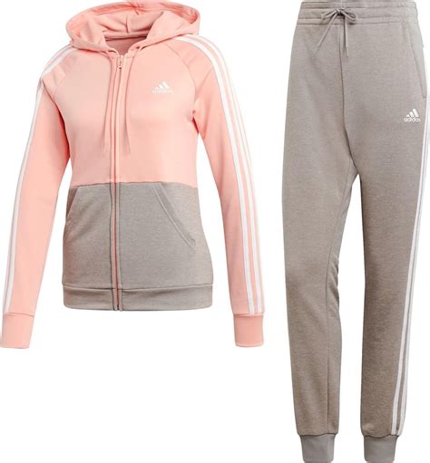 roze huispak adidas|Adidas trainingspak dames.